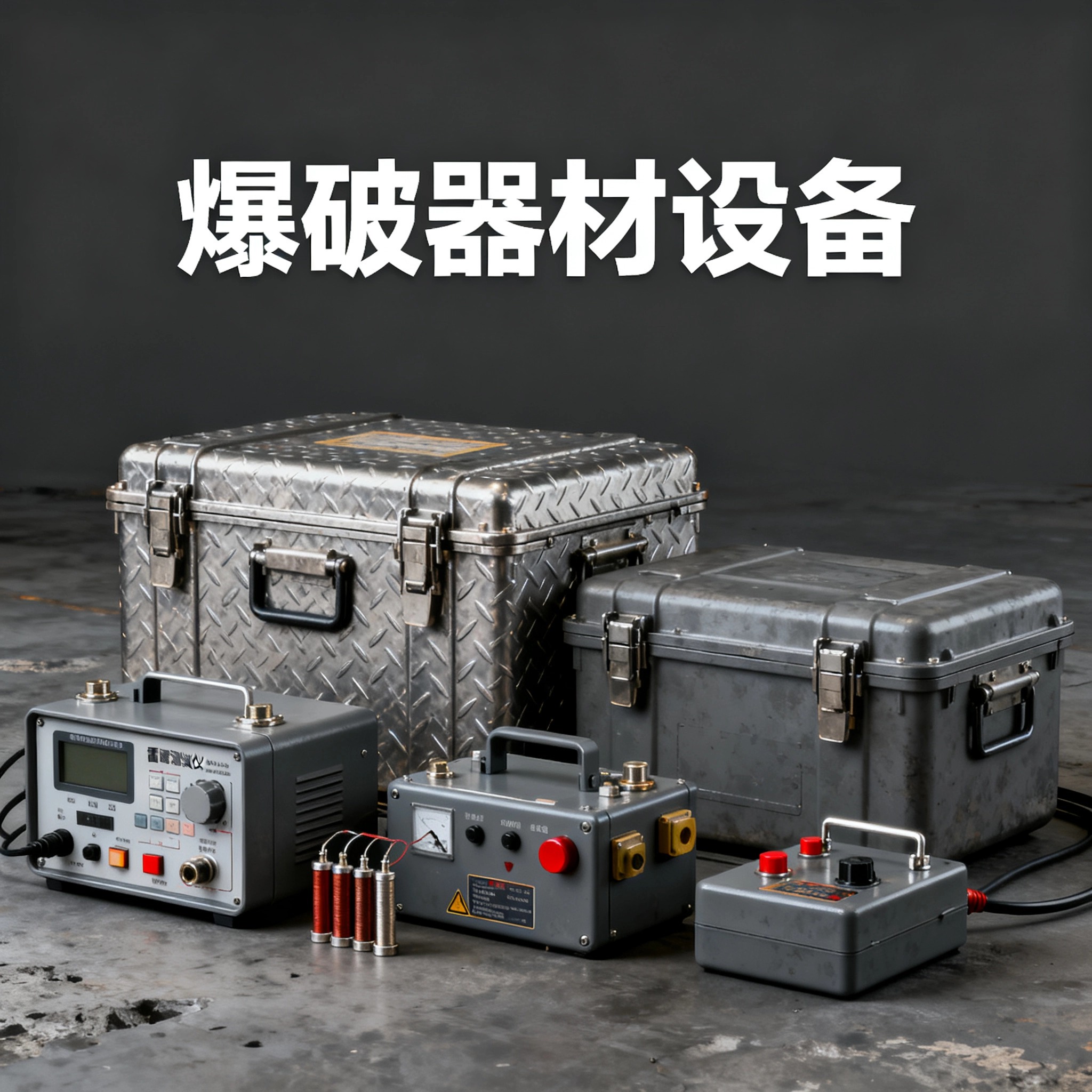 麻章爆破工程师的“兵器库”：常用器材一册通